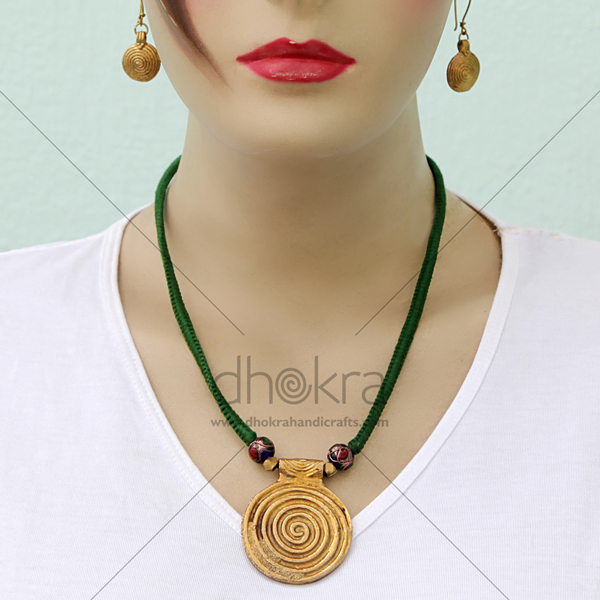 Dhokra Niva Avanti Set | Dhokra tribal Jewelry | Dhokra